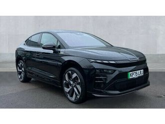 škoda enyaq skoda enyaq coupe 250kw vrs 84kwh 4x4 5dr auto