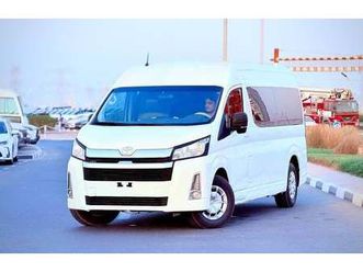 toyota hiace 2020 dls -high roof commuter 2.8l m/t full option very clean and perfect condition