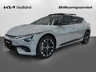 kia ev6 54.6mil 325hk awd gt-line sollucka drag kia godkänd