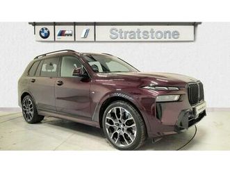 bmw x7 xdrive40i m sport 3.0 5dr