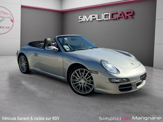 porsche 911 carrera cabriolet 997 3.6i entertien pour la livraison