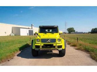 ② mercedes g500 4x4 jaune — mercedes-benz — 2ememain