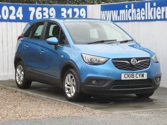 2018 vauxhall crossland x 1.6 se