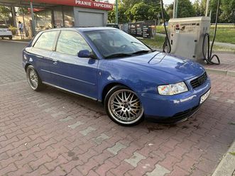 audi a3 8l 1.8t 150km 1999r (klimatyzacja, sportowy wydech, tuning) tychy • olx.pl
