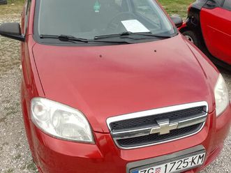 chevrolet aveo 1,2 16v klima 2. vlasnik kupljen novi u hr kuka reg 9./26. može zamjena za smarta
