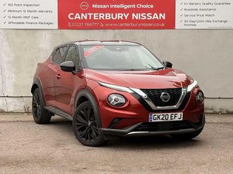 2020 nissan juke 1.0 dig-t tekna+ 5dr dct