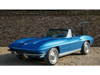1964 chevrolet corvette bleu manuel, 4 vitesses conduite...