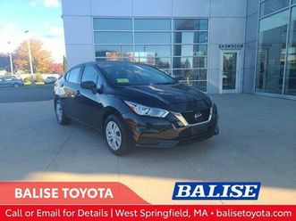 2020 nissan versa 1.6 s