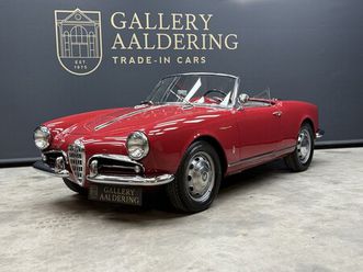 1959 alfa romeo giulietta - spider veloce