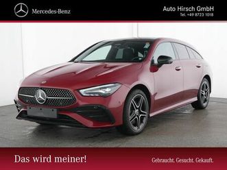mercedes-benz cla 250 e shooting brake amg+ahk+pano-dach+360°