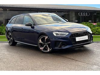 2023 audi a4 35 tfsi black edition 5dr s tronic