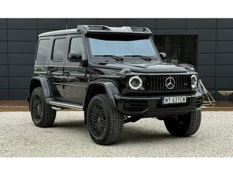 mercedes g 63 amg g63 4x42! salon polska! stan kolekcjonerski ! vat 23%! warszawa