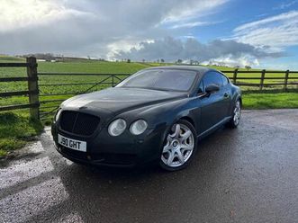 bentley continental 6.0 gt