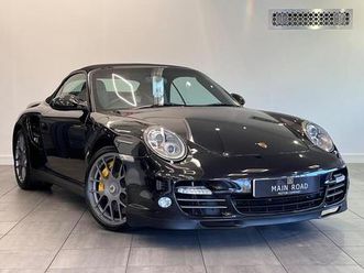 3.8 997 turbo s cabriolet pdk awd 2dr