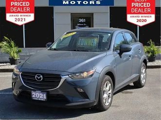 2021 mazda cx-3 gs*low ks*awd*heated leather*sun roof*carplay
