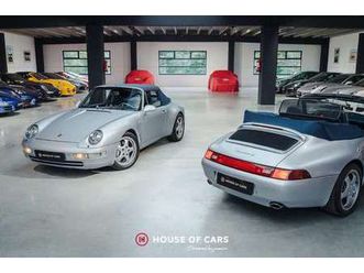 993.1 carrera 4 cabriolet manual belgian - 21% vat