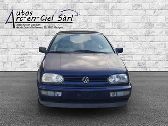 golf cabriolet 2000 swiss classic