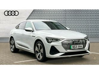audi e-tron e-tron 300kw 55 quattro 95kwh s line 5dr auto