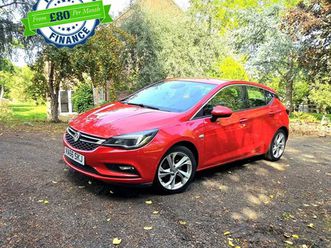 vauxhall astra 1.4i turbo sri euro 6 5dr * warranty & breakdown cover * hatchback 2017, 84000 miles, £4695 - 32872668 - exchangeandmart.co.uk
