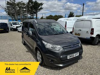 ford tourneo connect grand titanium tdci 7 seats air con new cambelt & serviced euro 6 ulez compliant * no vat * mpv 2017, 75600 miles, £10995 - 32725806 - exch
