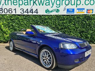 vauxhall astra 1.8 i 16v edition 100 2dr f/v/s/h 14 main dealer stamps convertible 2003, 23109 miles, £14990 - 19144596 - exchangeandmart.co.uk
