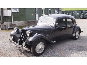 1954 citroen traction avant noir manuel, 3 vitesses condu...