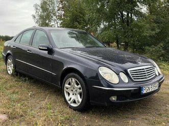 mercedes-nenz e500 w211 *2003 r / 306 km / v8 od prywatnej osoby gniezno • olx.pl