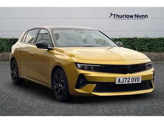 vauxhall astra 1.2 turbo gs line hatchback 5dr petrol manual euro 6 (s/s) (130 ps) hatchback 2022, 18591 miles, £14984 - 32867621 - exchangeandmart.co.uk