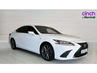 lexus es 300h 2.5 f-sport 4dr cvt saloon 2020, 48701 miles, £22612 - 32869805 - exchangeandmart.co.uk