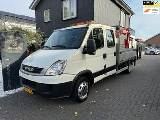 iveco daily 35c15 open laadbak met kraan euro5