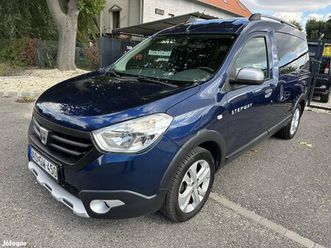 dacia dokker 1.5 dci stepway euro6 8kerék!navi!...