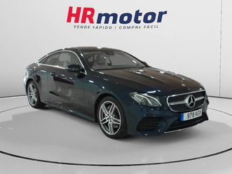 mercedes-benz clase e coupé 220 d amg-line
