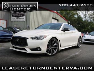 used 2021 infiniti q60 3.0t red sport 400