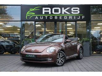 volkswagen beetle cabriolet - 1.2 tsi design bluemotion automaat navi/camera/h-leder/17inch
