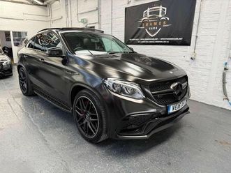 mercedes-benz gle class 5.5 gle63 v8 amg s (premium) coupe spds+7gt 4matic euro 6 (start/stop) 5dr