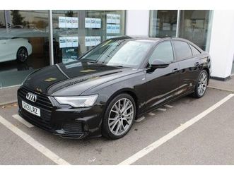 audi a6 saloon tdi s line black edition mhev