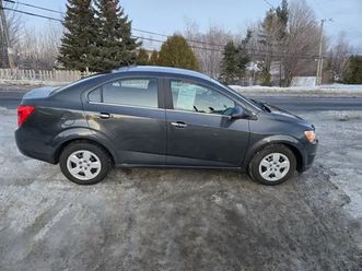 2014 chevrolet sonic lt * auto sieges chauffants