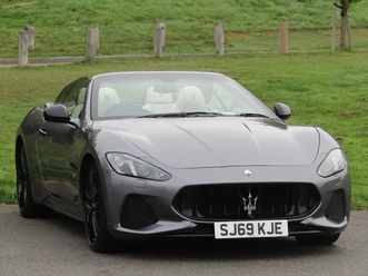 maserati grancabrio 4.7 v8 sport nerissimo mc shift euro 6 2dr !! registered 2020 !! convertible 2020, 7685 miles, £62890 - 32875009 - exchangeandmart.co.uk
