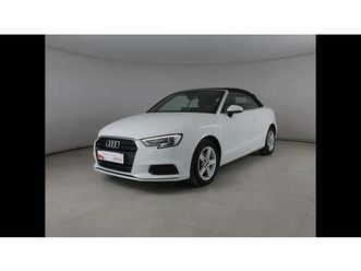 audi a3 cabrio 1.6 tdi 116 cv business del 2017 usata a palermo