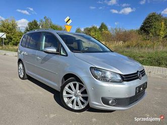 vw toura 2.0tdi, 7 osób, 177km, automat, bezwypadkowy oplacony szwajcar lublin - sprzedajemy.pl