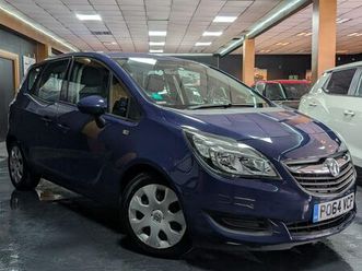 2014 vauxhall meriva 1.4 exclusiv (a/c) (120ps) 1364cc auto
