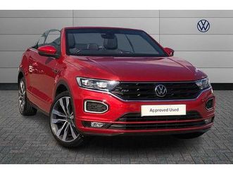 volkswagen t-roc cabriolet - 1.5 tsi r-line 2dr dsg