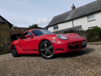 porsche 987.1 cayman 2.7 - 95k, guards red, great history
