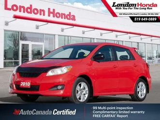 2010 toyota matrix base