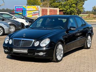 mercedes-benz e 420 cdi sportpaket airmatic ahk shd scheckheft