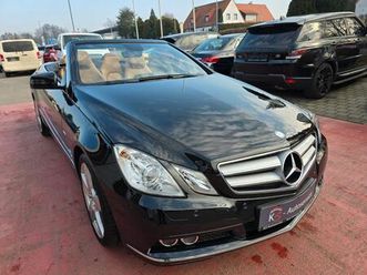 mercedes-benz cabrio e 250 cgi blueefficiency