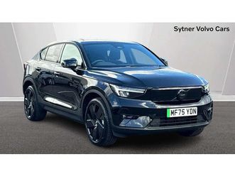 2025 volvo ec40 185kw ext range plus black edition 78kwh 5dr auto