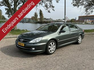 peugeot 607 - 3.0-24v executive * nieuwe apk * leder * full options * outlet collectie