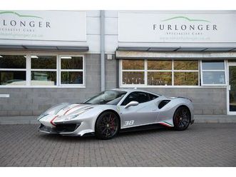ferrari 488 pista piloti - uk supplied, 80 miles from new