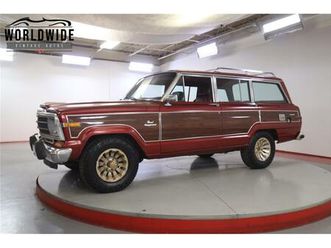 1986 jeep grand wagoneer for sale